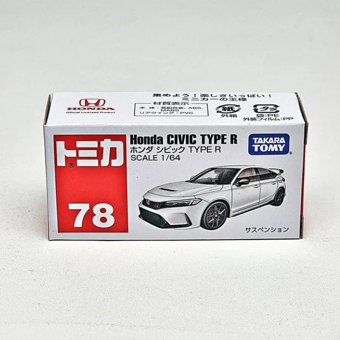 Takara Tomy Tomica Scale 1 : 64 - 78 HONDA CIVIC TYPE R