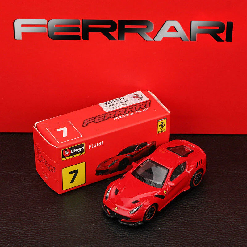 Official Bburago F12TDF - 1 : 64 Diecast Scale Model