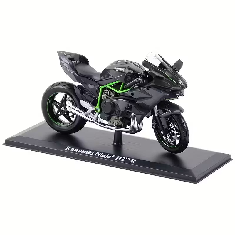 Maisto - 1 : 12 Diecast Scale Model - Official Licensed Product - KAWASAKI NINJA H2R