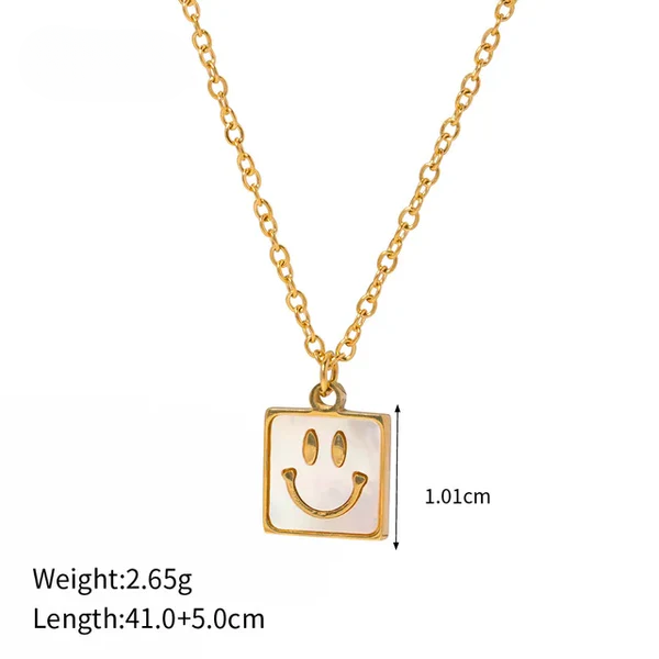 Smile Emoji Necklace
