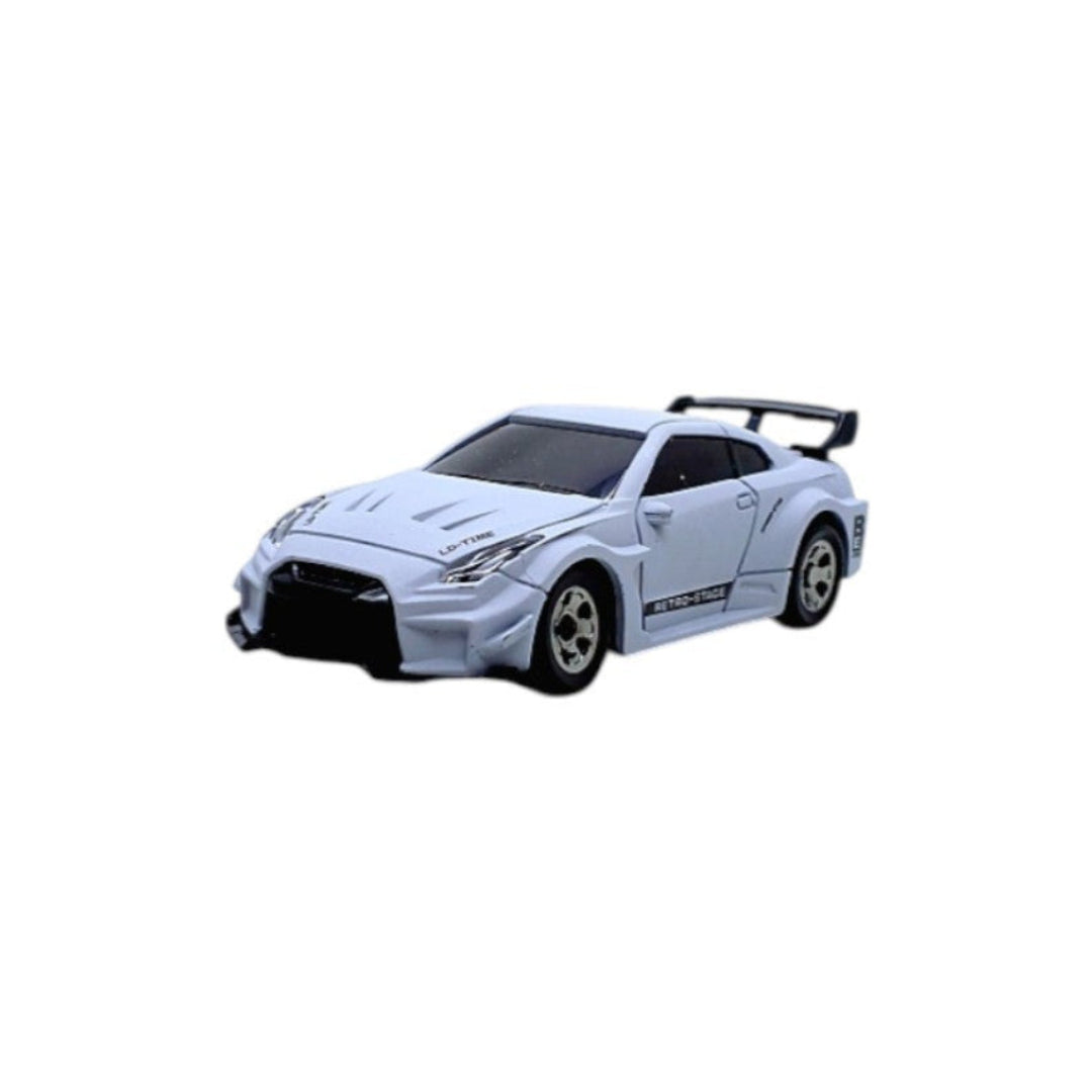 1:64 Scale 2.4G Remote Control Racing Car with Wireless Controller, Headlight & Accessories