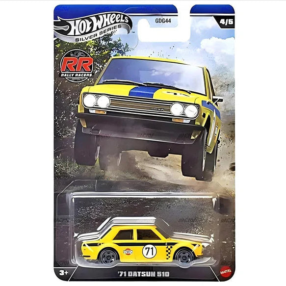 Hot Wheels 2026 Imported Silver Series Rally Racers 1:64 Scale - Set Of 5