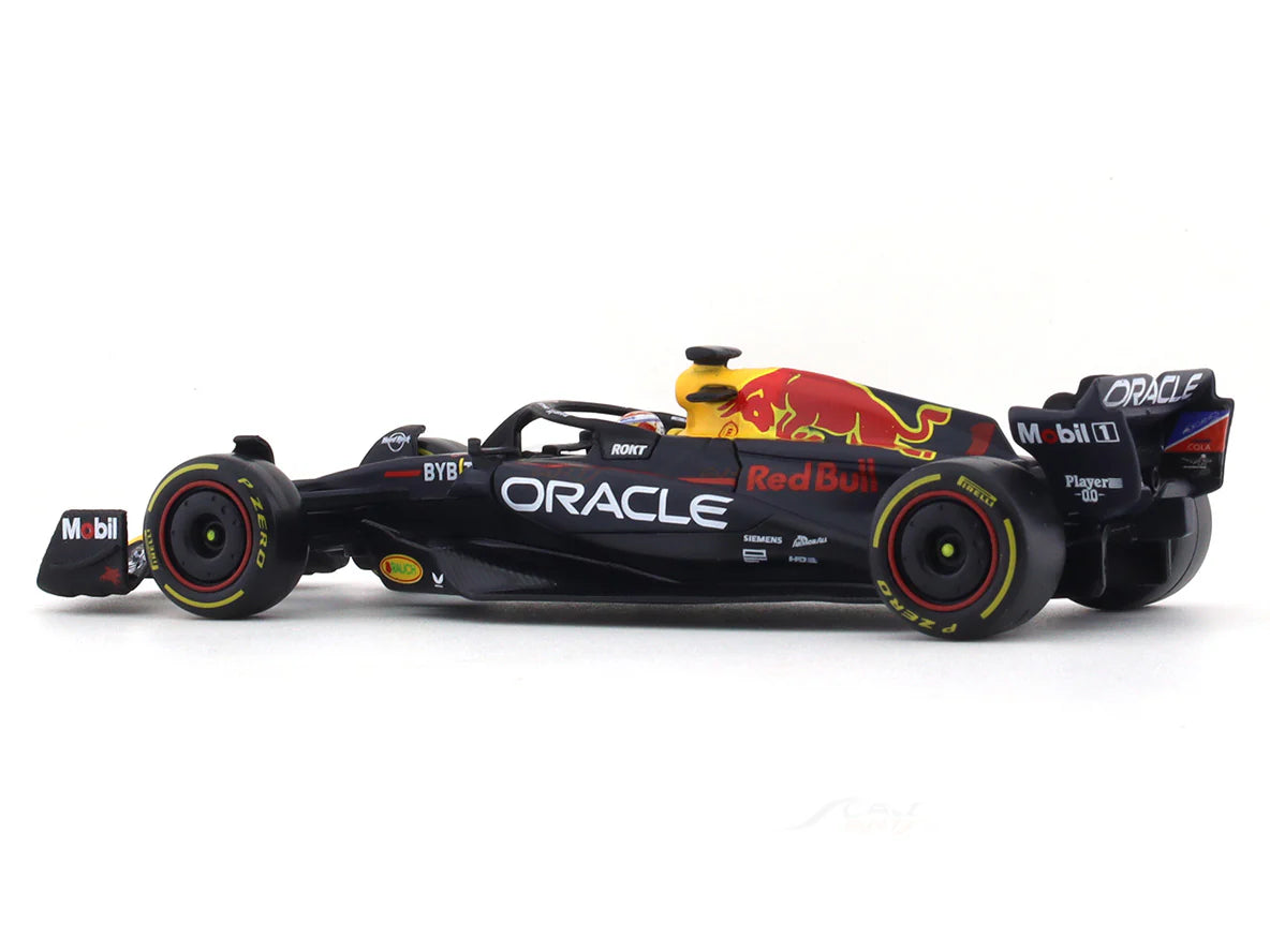 Bburago - 1/43 Diecast Scale Model 2023 Oracle Red Bull Racing RB19 #1 Max Verstappen