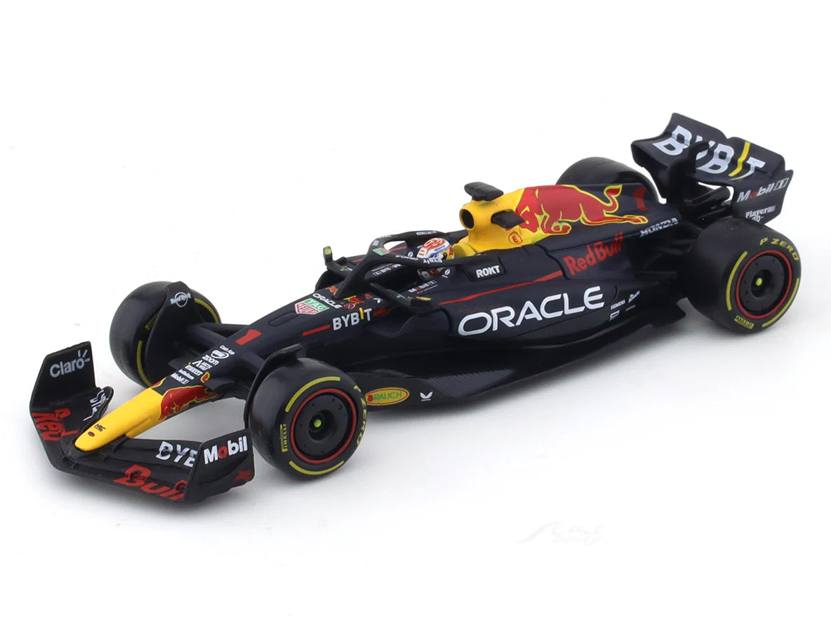 Bburago - 1/43 Diecast Scale Model 2023 Oracle Red Bull Racing RB19 #1 Max Verstappen