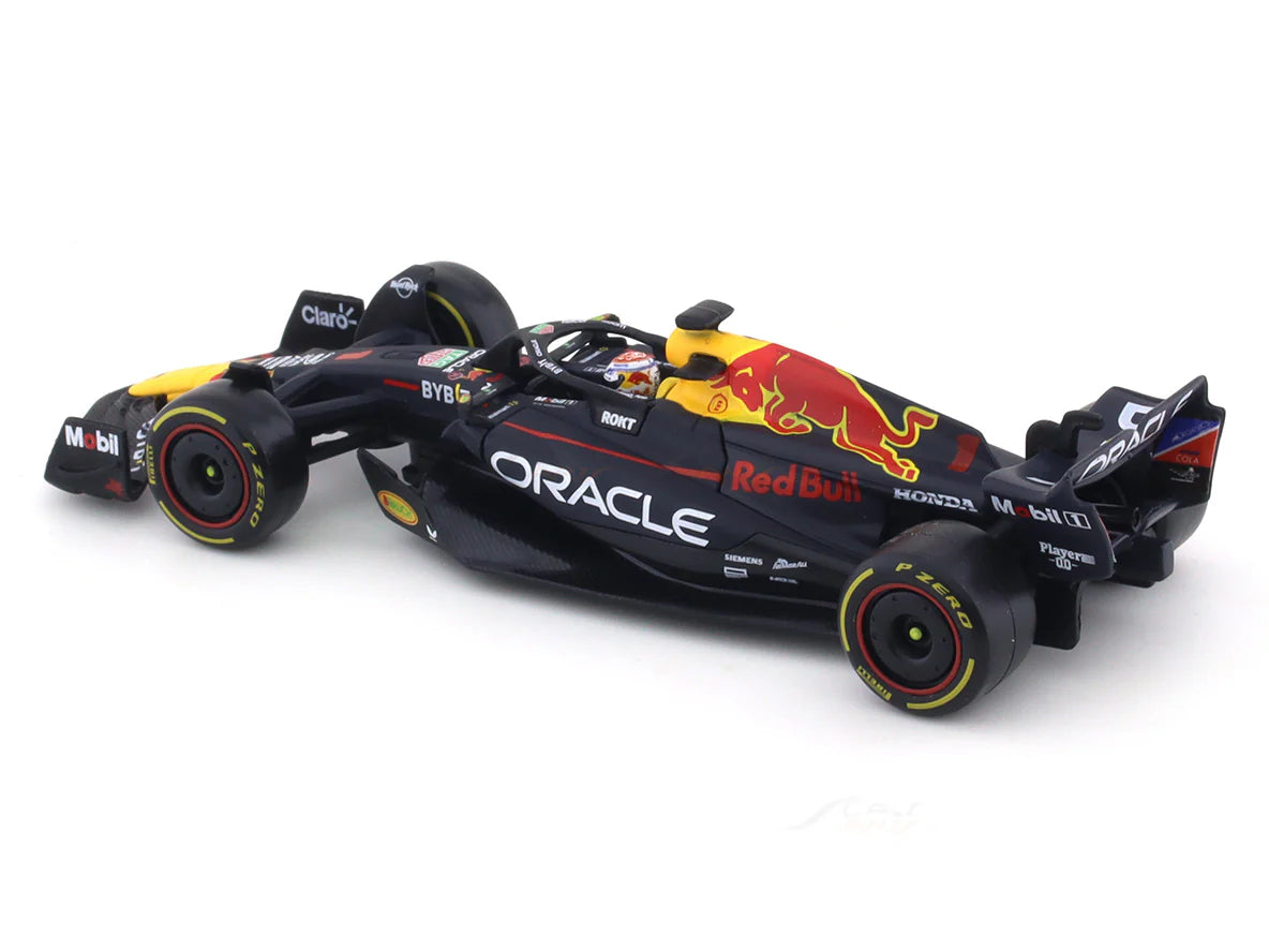 Bburago - 1/43 Diecast Scale Model 2023 Oracle Red Bull Racing RB19 #1 Max Verstappen