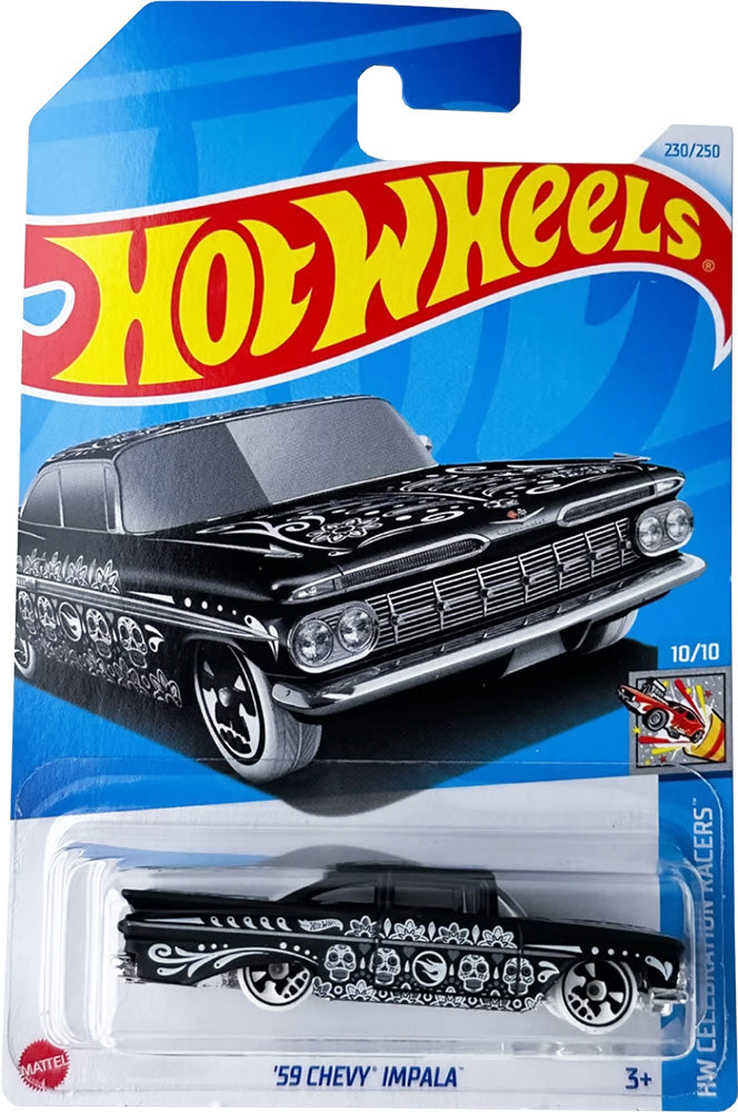 Hot Wheels Imported Rare Treasure Hunt '59 Chevy Impala Vehicle Exclusive Collection