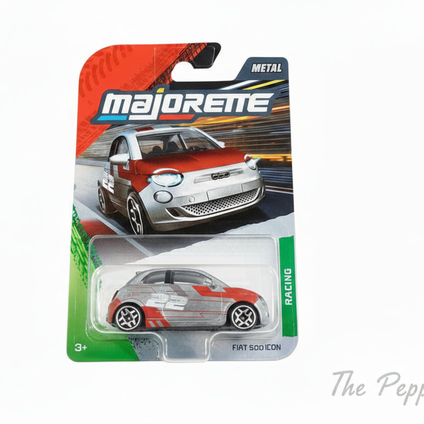 Majorette 1:64 Scale Racing Premium Diecast Car Model - Fiat 500 Icon