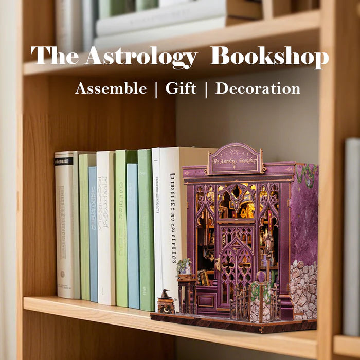 CUTEBEE DIY Book Nook Kit - The Astrology Bookshop
