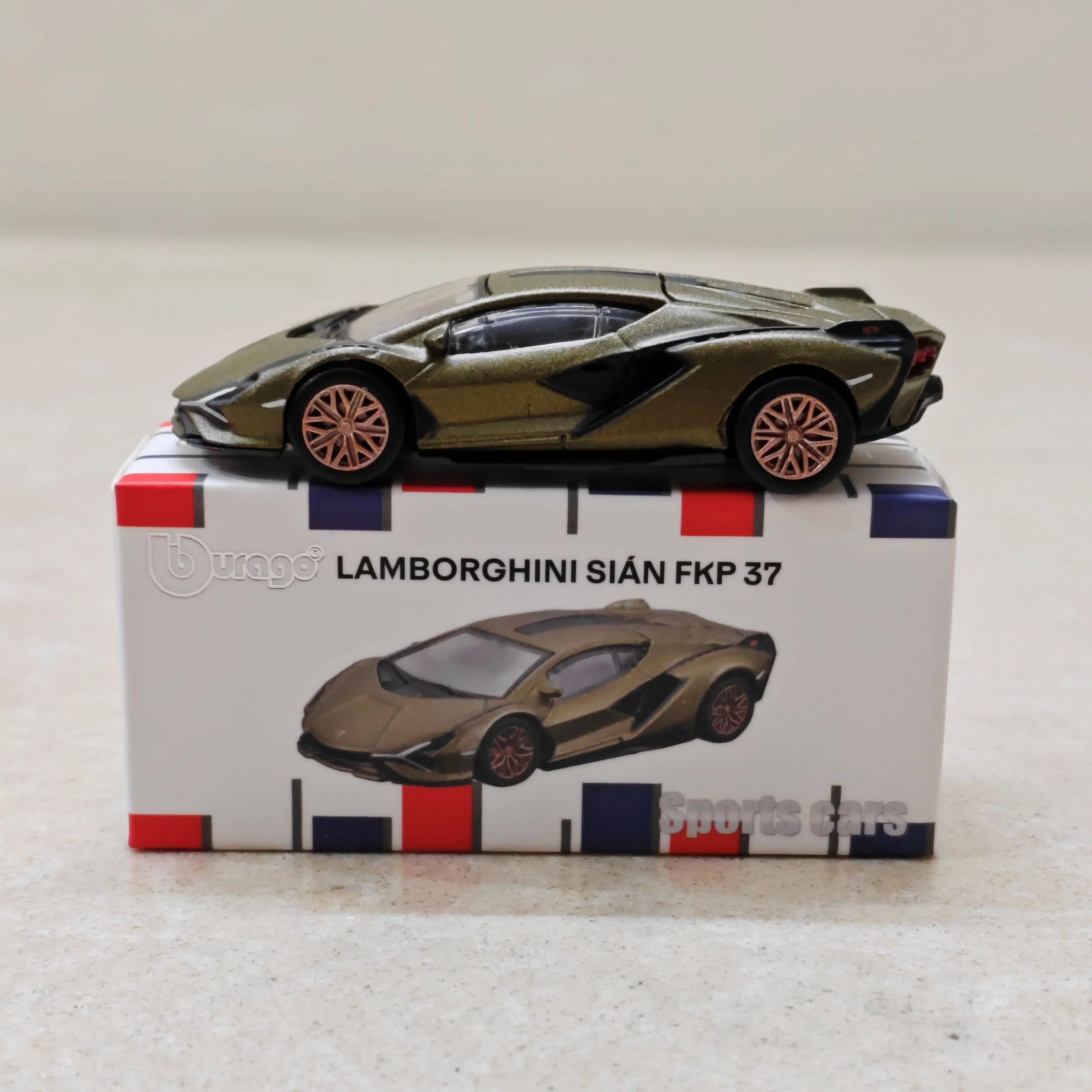 Official Bburago Lamborghini Sian FKP 37 - 1 : 64 Diecast Scale Model