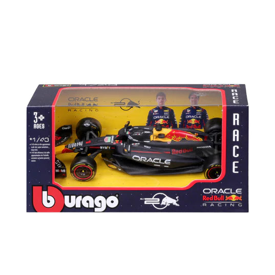Bburago - 1/43 Scale Model - Oracle RedBull Racing RB20 2024 #1 Max Verstappen Formula 1 Diecast Car Model