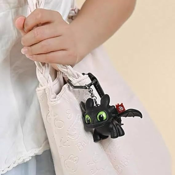 Cartoon Wing Moving Keychain With Lights