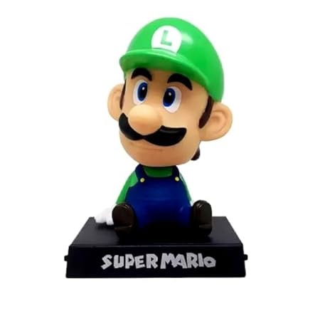 Super Mario Bobblehead With Phonestand