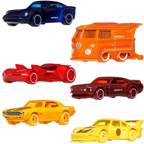 Hot Wheels 2026 Silver Series Pantone Sunset Race A Assortment - Set of 10