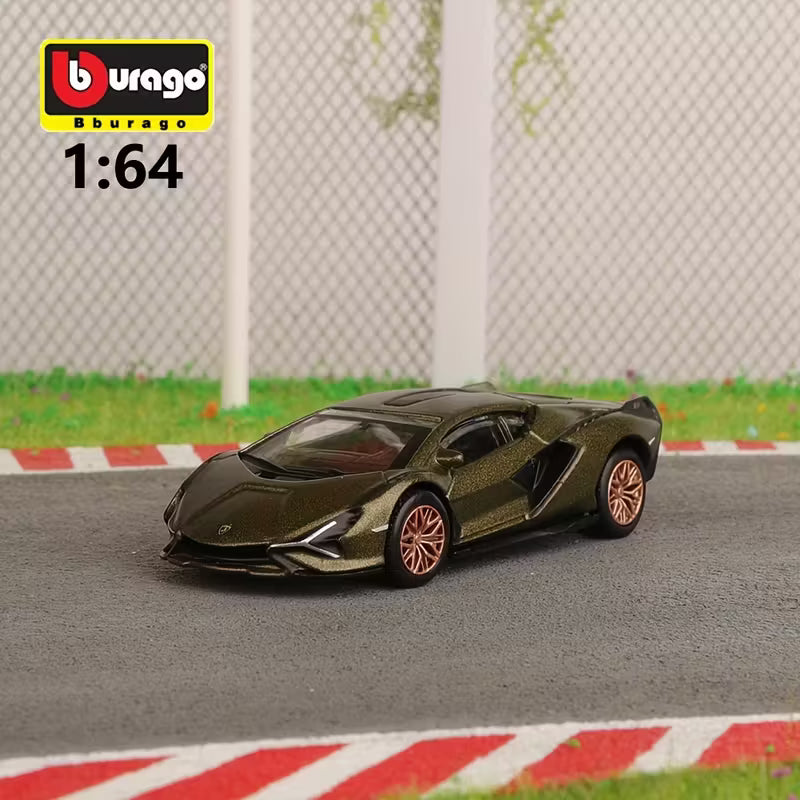 Official Bburago Lamborghini Sian FKP 37 - 1 : 64 Diecast Scale Model