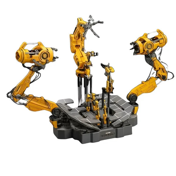 Marvel Studios The Avengers : The infinity Saga iron Man Mark 4 MK04 1:10 Scale Collection Suit-up Gantry Figure by ZD Toys