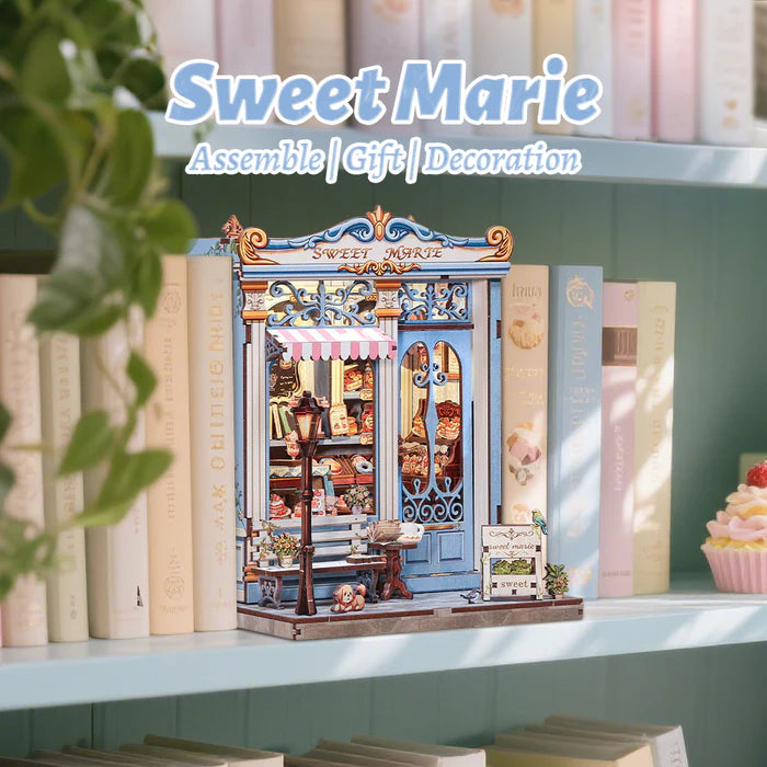 CUTEBEE DIY Book Nook Kit - Sweet Marie