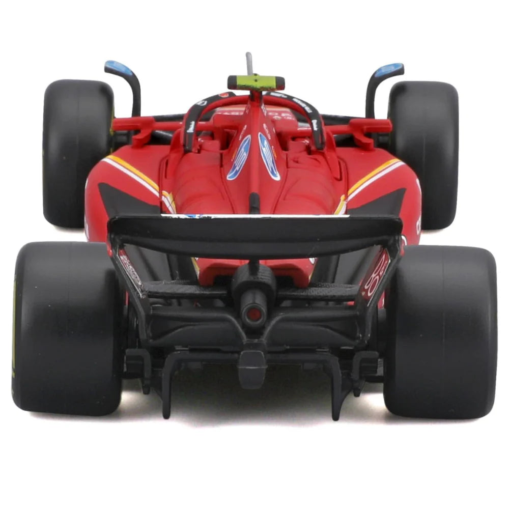 Bburago - 1/43 Diecast Scale Model 2024 Ferrari SF24 #55 Carlos Sainz