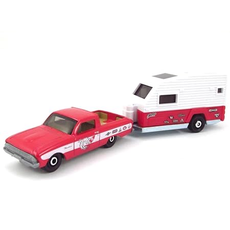 Matchbox Adventure Pack Scale 1 : 64 2025 '61 Ford Ranchero / MBX Travel Trailer II and Surfing II Vehicles Exclusive Collection