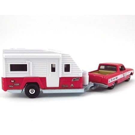 Matchbox Adventure Pack Scale 1 : 64 2025 '61 Ford Ranchero / MBX Travel Trailer II and Surfing II Vehicles Exclusive Collection