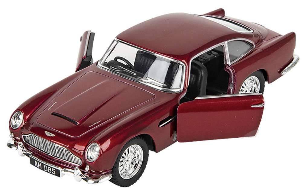 Kinsmart Metal Scale 1 : 38 Diecast Scale Model with Openable Doors and Pull Back Action - Aston Martin DB5