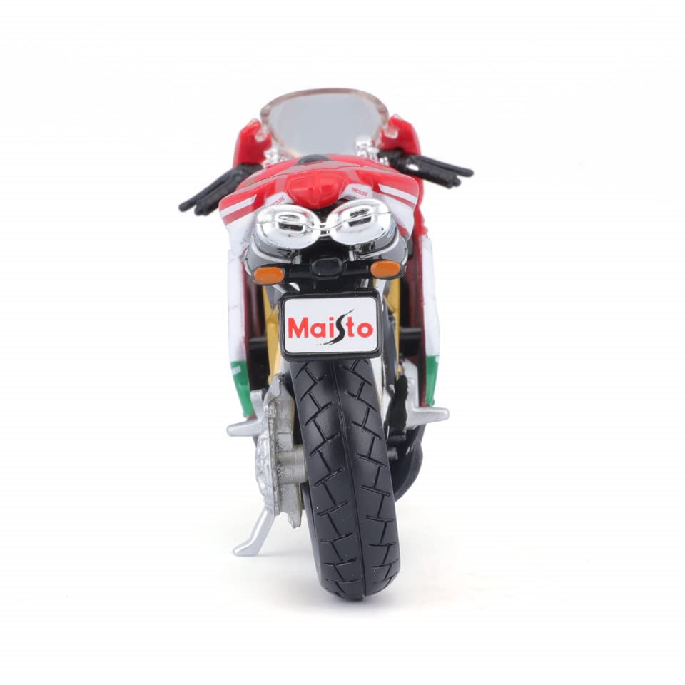 Maisto - 1 : 18 Diecast Scale Model - Ducati 1098 S Tricolore Official Licensed Product
