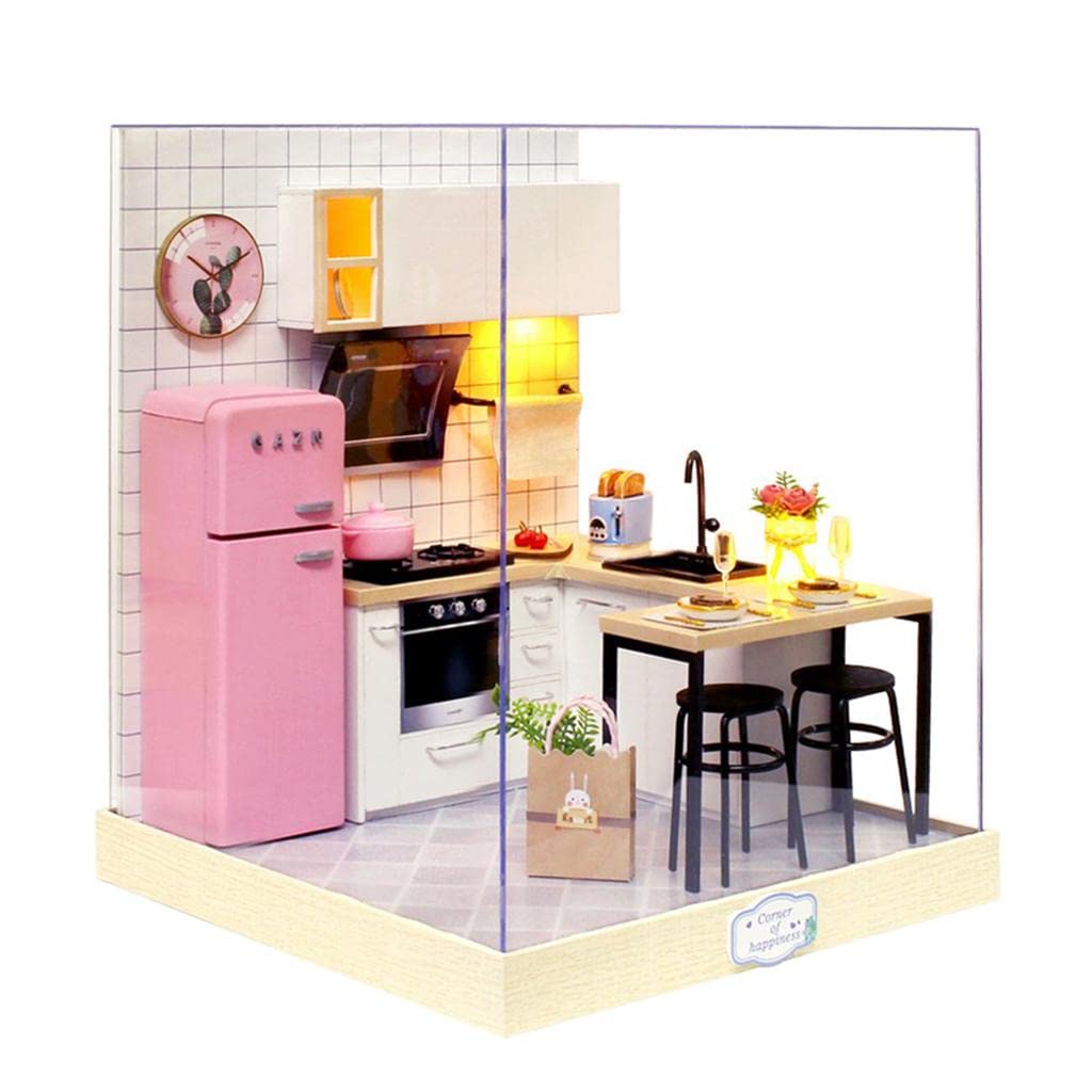 Cuteroom Diy Dollhouse - Corner of Happiness Series Miniature Kit - Taste of Life