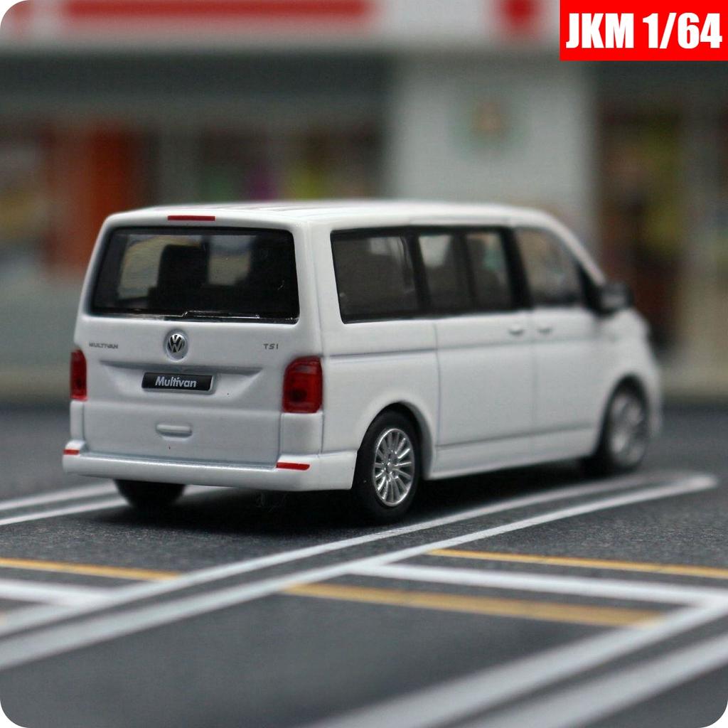 JKM Scale 1:64 Diecast Metal Model Car Collection - T6 Multivan MPV Van
