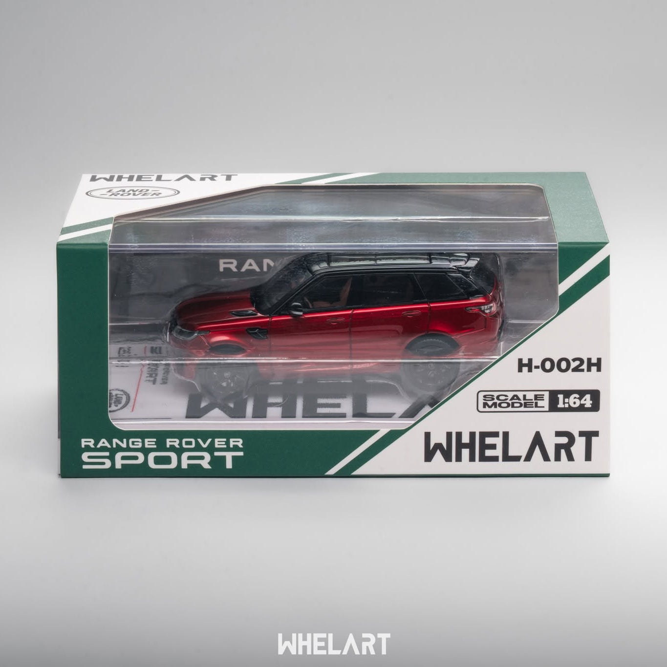 Whelart Range Rover Sport Red Edition 1:64 Die-Cast Model Car with Acrylic Display Case