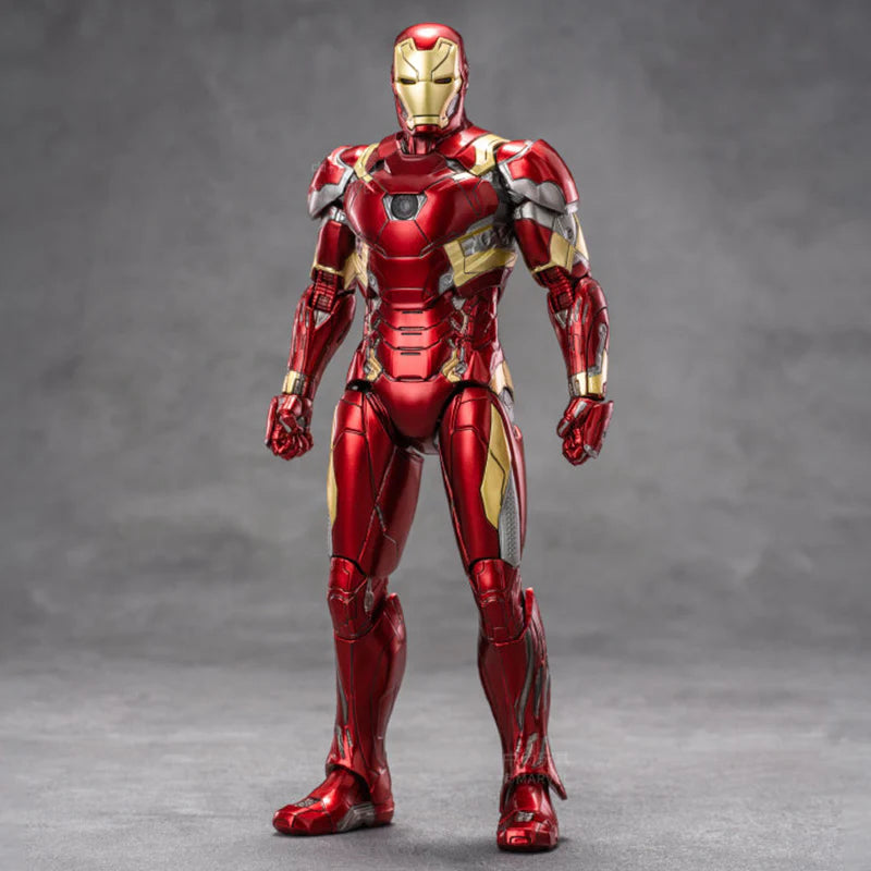 Marvel Studios Iron Man : Civil War 1:10 Scale Iron Man Mark 46 MK46 Figure by ZD Toys (Size-7 Inch)