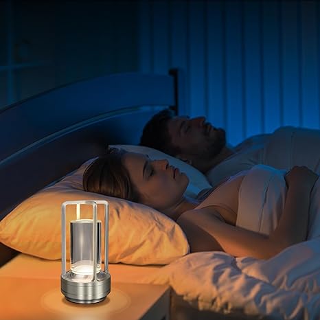 Touch Control Crystal Lamp - USB Chargeable