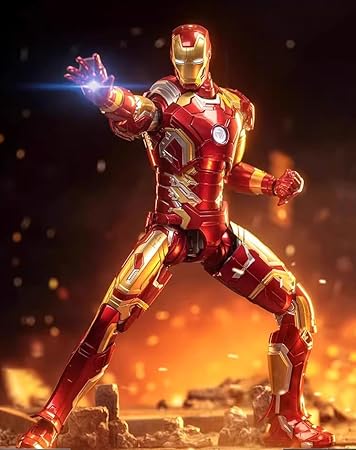 Marvel Studios The Avengers : The infinity Saga iron Man Mark XLIII MK43 1:7 Scale Collection Model Kit by Fondjoy