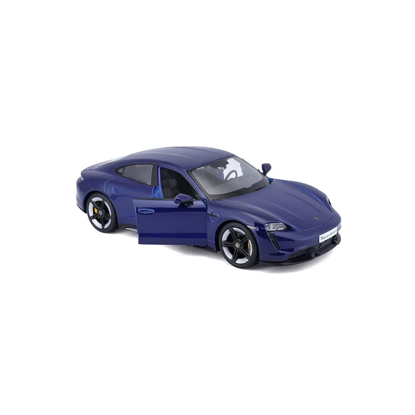 Bburago - 1 : 24 Diecast Scale Model - Official Licensed Product - Porsche Taycan Turbo S