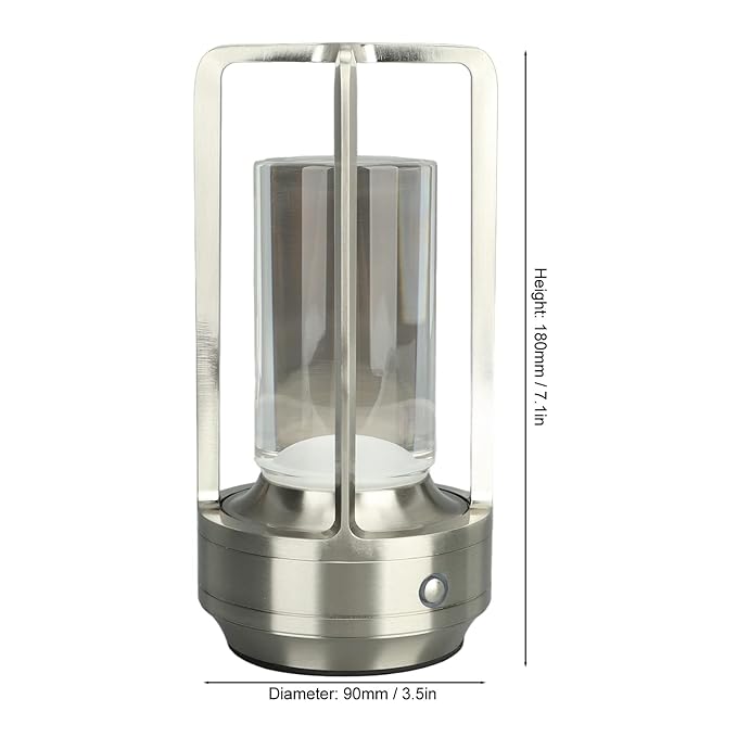 Touch Control Crystal Lamp - USB Chargeable