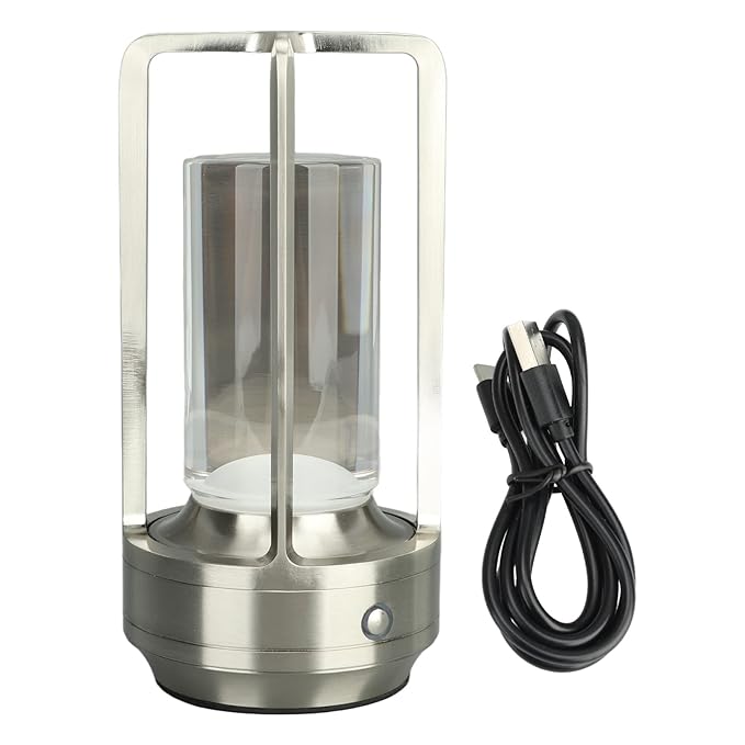Touch Control Crystal Lamp - USB Chargeable