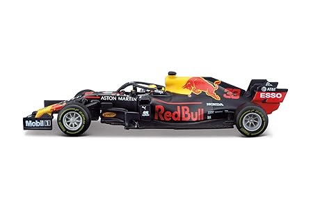 Bburago - 1/43 Scale Model Compatible with Aston Martin Compatible with Red Bull Racing RB15 (2019) - 33 Compatible with Max Verstappen