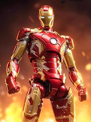 Marvel Studios The Avengers : The infinity Saga iron Man Mark XLIII MK43 1:7 Scale Collection Model Kit by Fondjoy