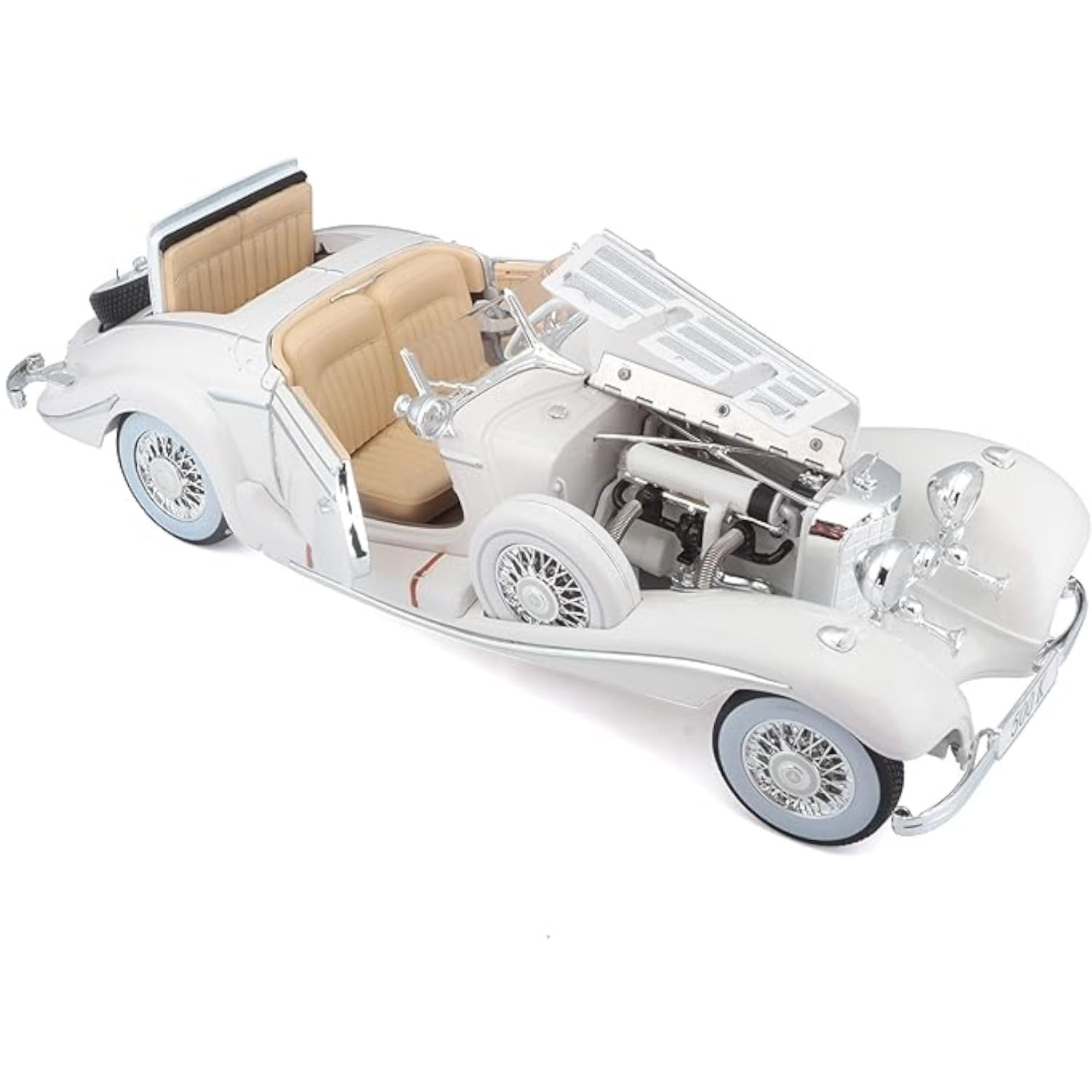 Maisto - 1 : 18 Diecast Scale Model - Premiere Collection - Mercedes-Benz 500 K Typ Specialroadster (1936) - Official Licensed Product