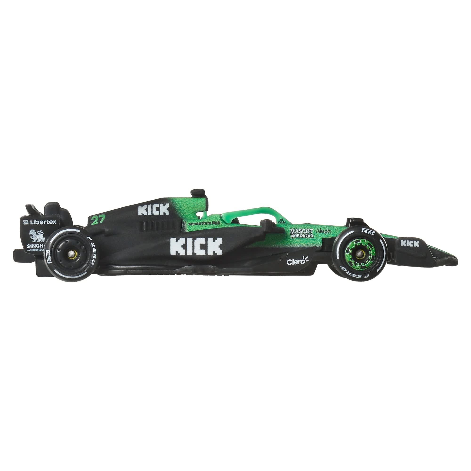 Hot Wheels Scale 1:64 Premium Formula F1 2025 Diecast Model Cars - Kick Sauber Formula 1 Team (#27)