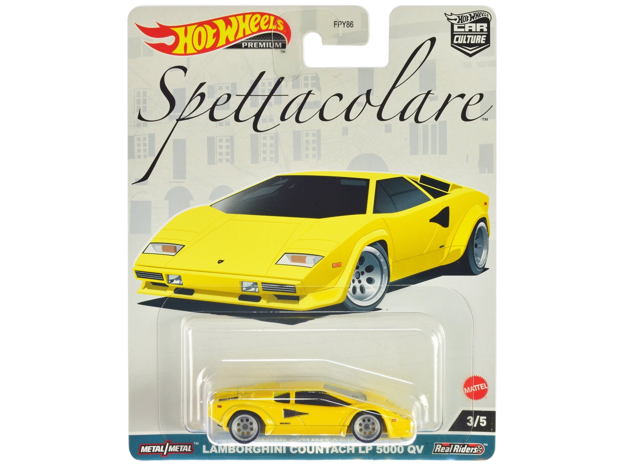 Hot Wheels Premium Car Culture Imported Spettacolare 1:64 Scale - Set Of 5