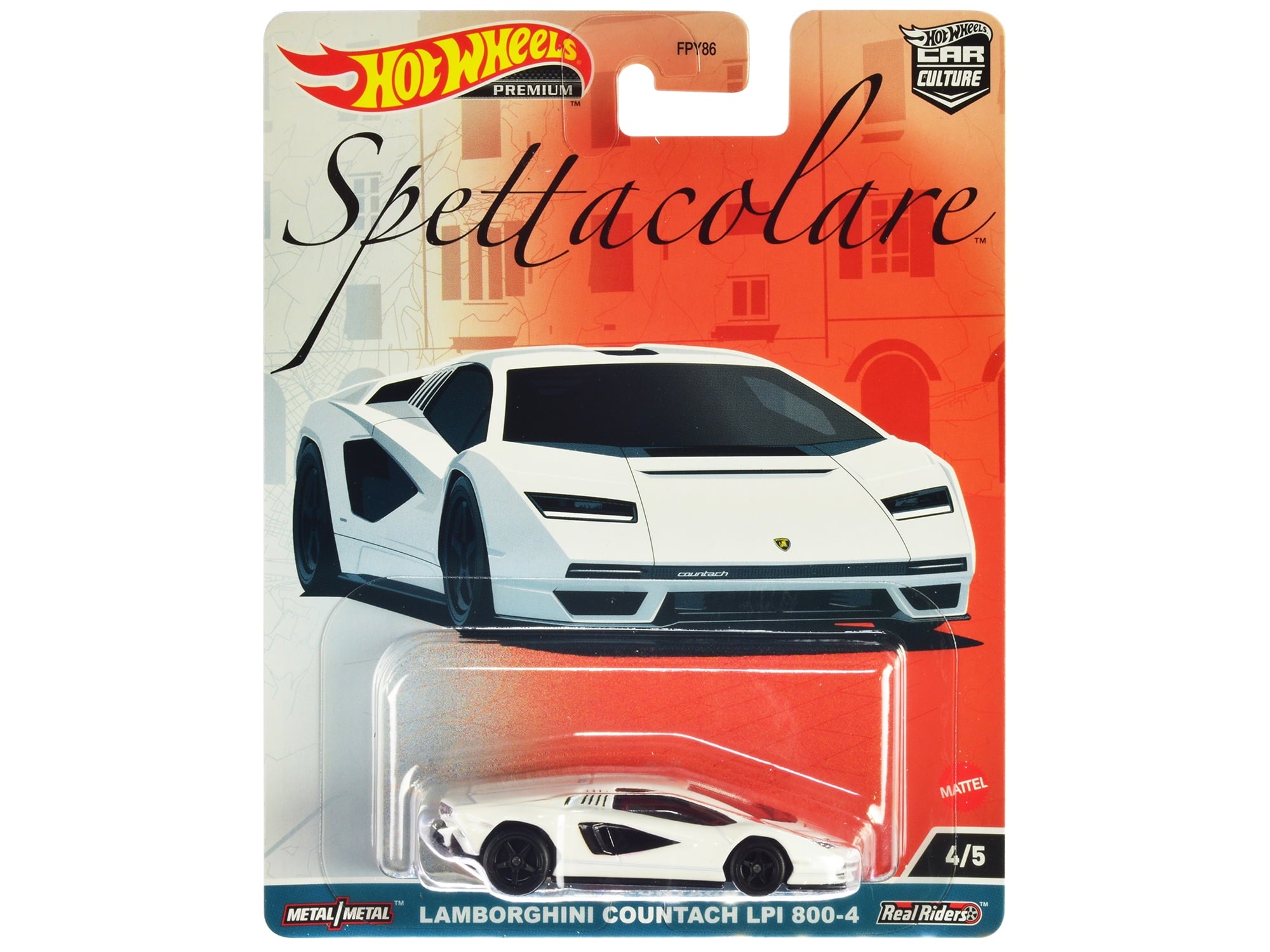 Hot Wheels Premium Car Culture Imported Spettacolare 1:64 Scale - Set Of 5