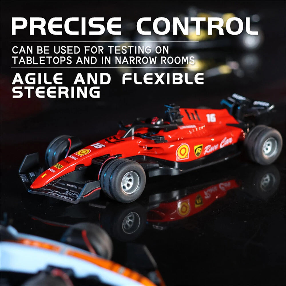 Trasped Scale 1:64 2.4 GHz Mini R/C Speed Regulating Alloy Model Car