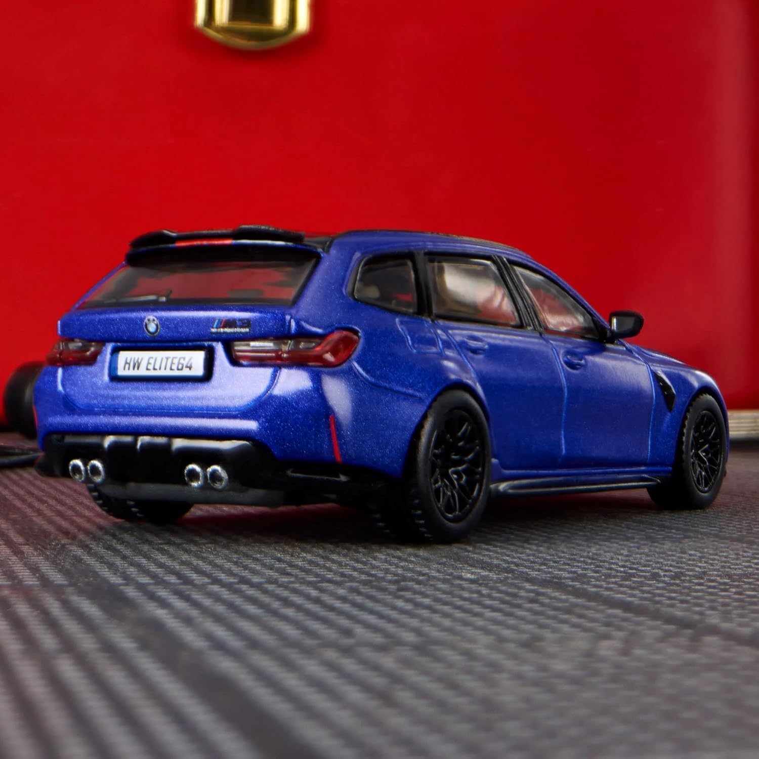 Hot Wheels Scale 1:64 Imported Elite 64 BMW M3 Touring Vehicle Exclusive Collection