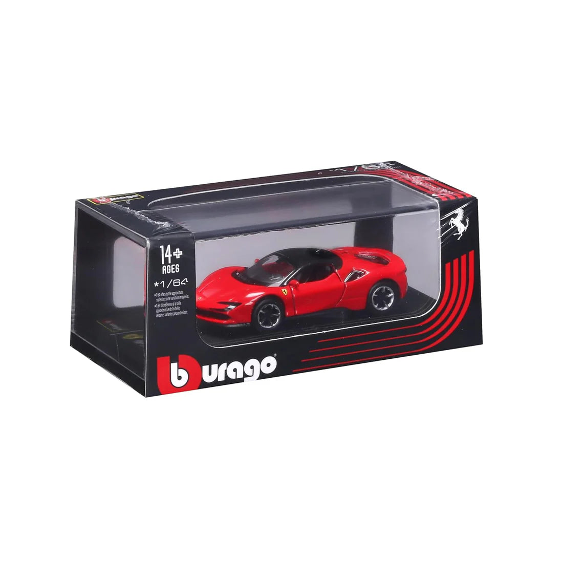 Bburago Ferrari SF90 Stradale 1:64 Diecast Model Car - Detail View