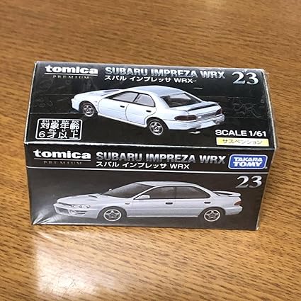 Takara Tomy Tomica Premium 23 Subaru Impreza WRX Model Car