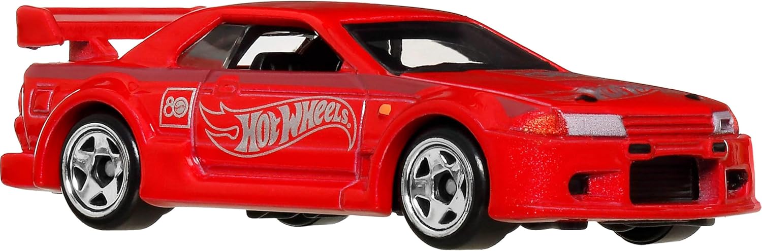 Hot Wheels Silver Series Mattel 80th Anniversary - 1:64 Scale Set of 8