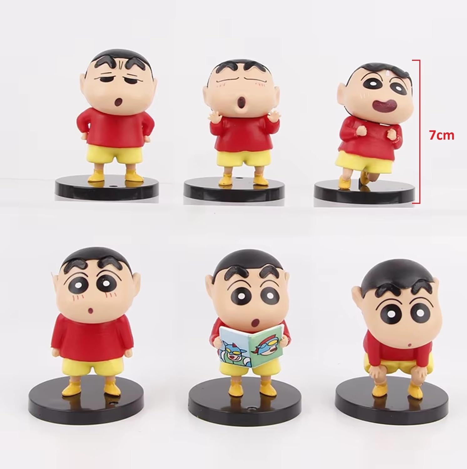 Shinchan Set of 6 Figures