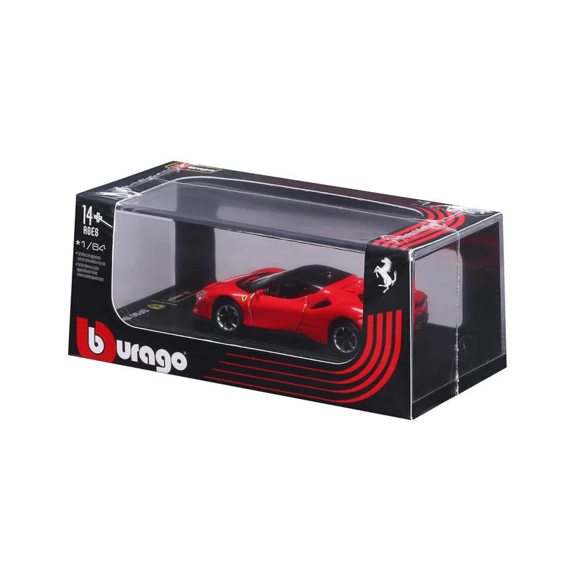 Bburago Ferrari SF90 Stradale 1:64 Diecast Model Car - Rear View