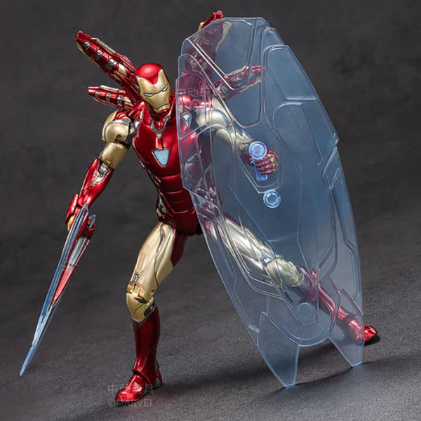 10th Anniversary Series : Marvel Studios : The Infinity Saga - Marvel Avengers Endgame Mark 85 MK85 1.0 Iron Man Collection Figure by ZD Toys