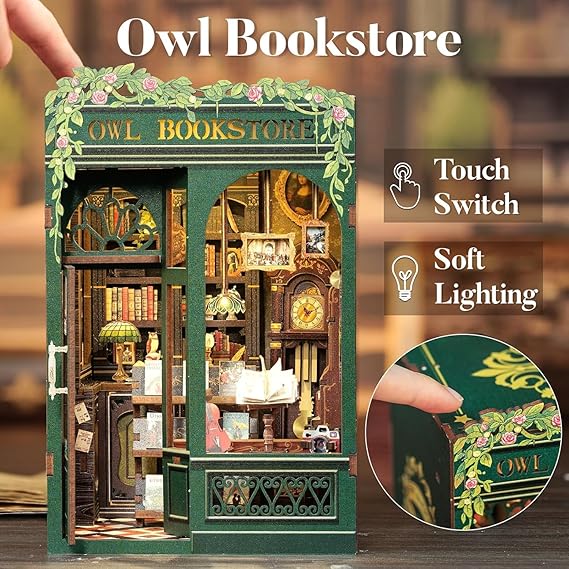 Book Nook Kit Do It yourself Miniature House Kit ( No Cash on Delivery on this Product )