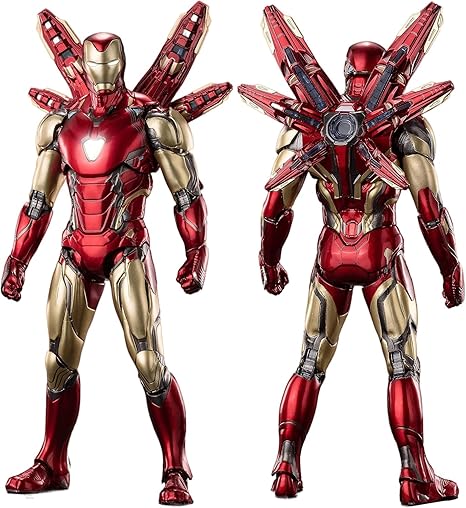 Marvel Studios Avengers Endgame : The Infinity Saga 1:10 Scale Iron Man Mark MK85 Figure by ZD Toys (Size-7 Inch)